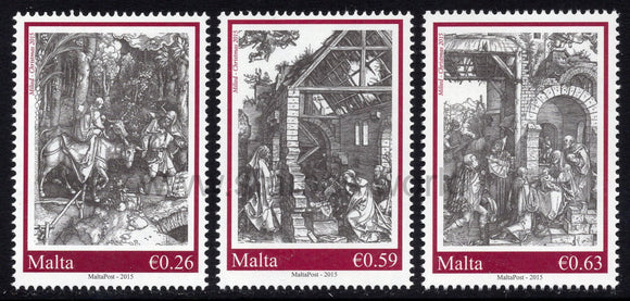 Malta. 2015 Christmas. MNH