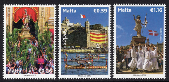 Malta. 2015 SEPAC. Culture. MNH