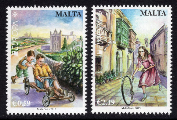 Malta. 2015 Europa. Old Toys. MNH