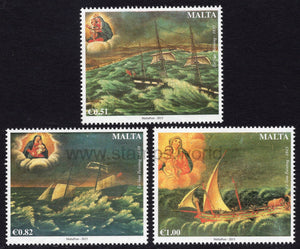 Malta. 2015 Maritime Malta. Ex-Voto Paintings. MNH