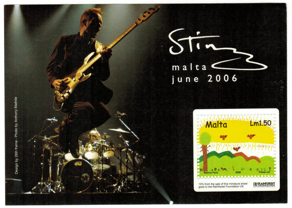 Malta. 2006 Sting. MNH