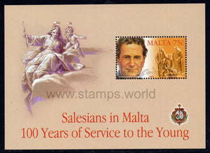 Malta. 2004 Salesians. St. John Bosco. MNH