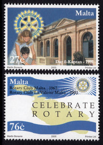 Malta. 2005 Rotarians. MNH