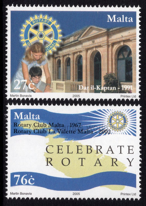Malta. 2005 Rotarians. MNH