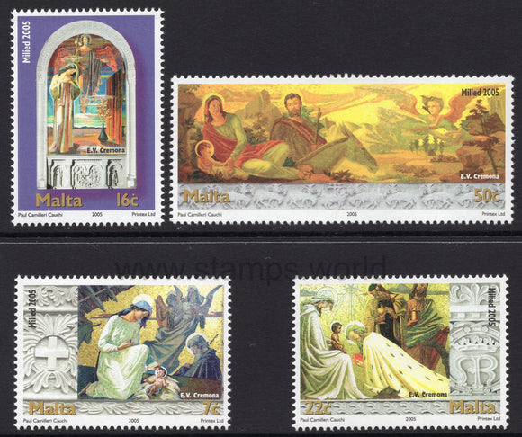 Malta. 2005 Christmas. MNH