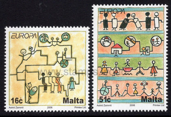Malta. 2006 Europa. Integration. MNH