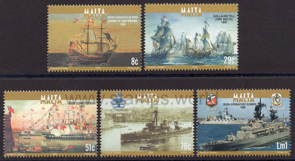 Malta. 2006 Naval Vessels. MNH