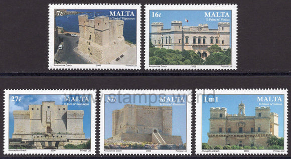 Malta. 2006 Castles and Towers. MNH