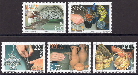 Malta. 2006 Maltese Crafts. MNH