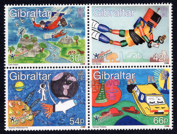 Gibraltar. 2000 Stampin' The Future. MNH