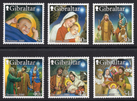 Gibraltar. 2000 Christmas. MNH