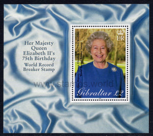 Gibraltar. 2001 Queen Elizabeth II. MNH