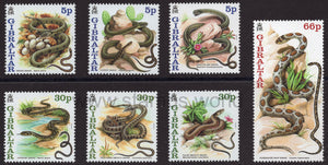 Gibraltar. 2001 Snakes of Gibraltar. MNH