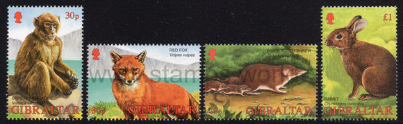 Gibraltar. 2002 Wildlife of Gibraltar. MNH