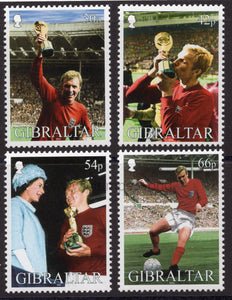 Gibraltar. 2002 Bobby Moore. MNH