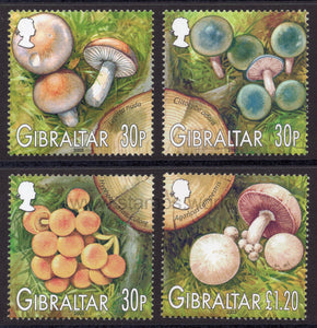 Gibraltar. 2003 Mushrooms. MNH