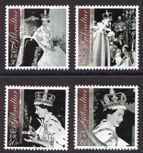 Gibraltar. 2003 Coronation of Queen Elizabeth II. MNH