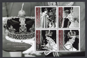 Gibraltar. 2003 Coronation of Queen Elizabeth II. MNH