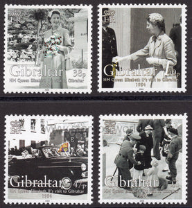 Gibraltar. 2004 Queen Elizabeth II visit to Gibraltar. MNH