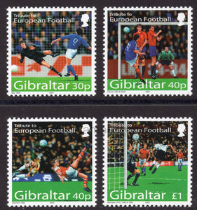 Gibraltar. 2004 Tribute to European Football. MNH