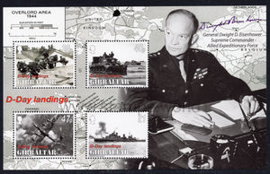 Gibraltar. 2004 60th Anniversary of D-Day. MNH