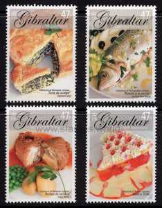 Gibraltar. 2005 Europa. Gastronomy. MNH