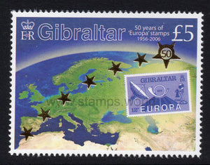 Gibraltar. 2005 50 years of Europa stamps. MNH