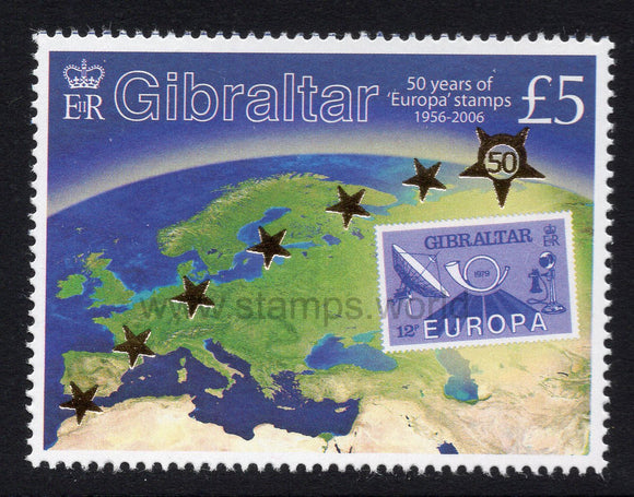 Gibraltar. 2005 50 years of Europa stamps. MNH