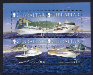 Gibraltar. 2006 Cruise Ships II. MNH
