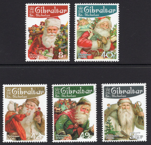 Gibraltar. 2006 Christmas. MNH