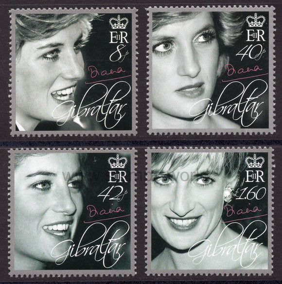 Gibraltar. 2007 Diana, Princess of Wales. MNH