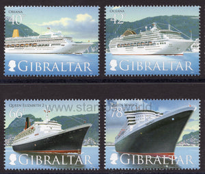 Gibraltar. 2007 Cruise Ships III. MNH