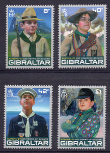 Gibraltar. 2007 Europa. Scouting. MNH