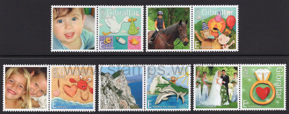 Gibraltar. 2007 YouStamps. E. MNH