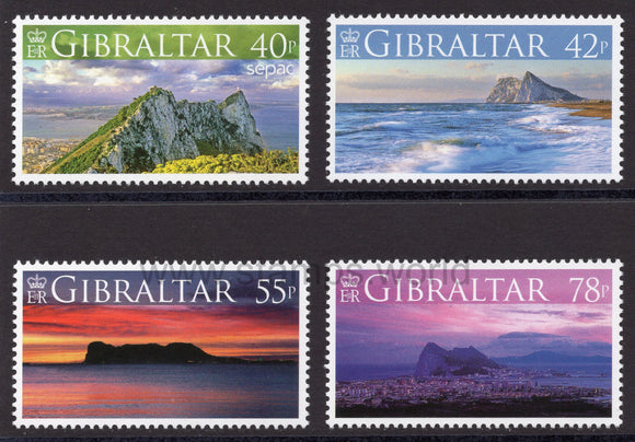 Gibraltar. 2007 Panoramic Views of Gibraltar. MNH