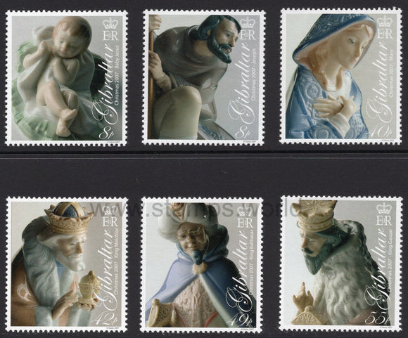 Gibraltar. 2007 Christmas. MNH