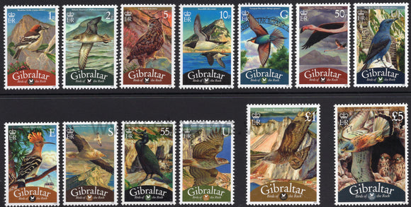 Gibraltar. 2008 Birds of Gibraltar. Definitive. MNH