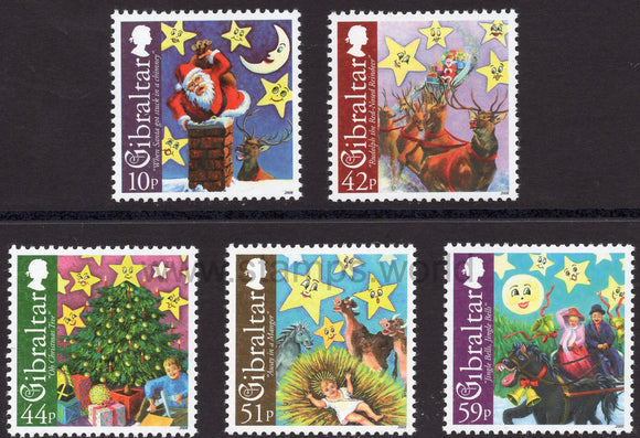 Gibraltar. 2008 Christmas. MNH