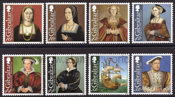 Gibraltar. 2009 King Henry VIII. MNH