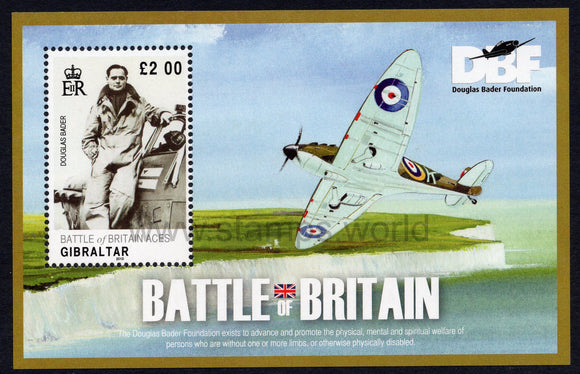Gibraltar. 2010 Battle of Britain. MNH