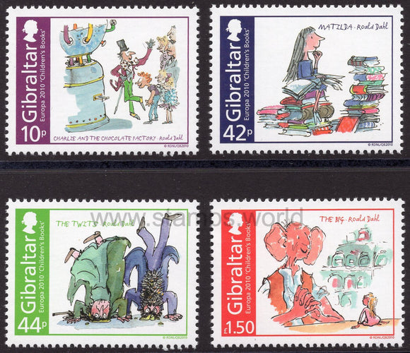 Gibraltar. 2010 Europa. Childrens' Books. MNH