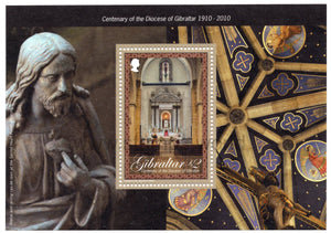 Gibraltar. 2010 Diocese of Gibraltar. MNH