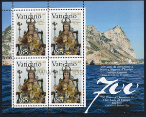 Vatican. 2009 Lady of Europe. MNH