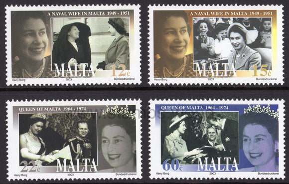 Malta. 2003 Queen's Coronation. MNH