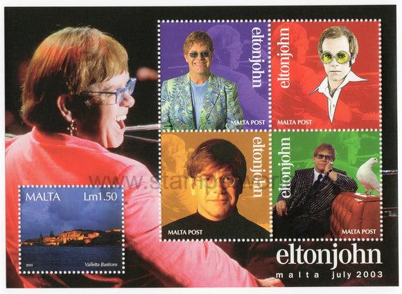 Malta. 2003 Elton John. MNH