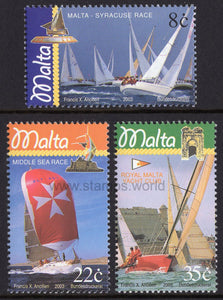 Malta. 2003 Sailing. MNH