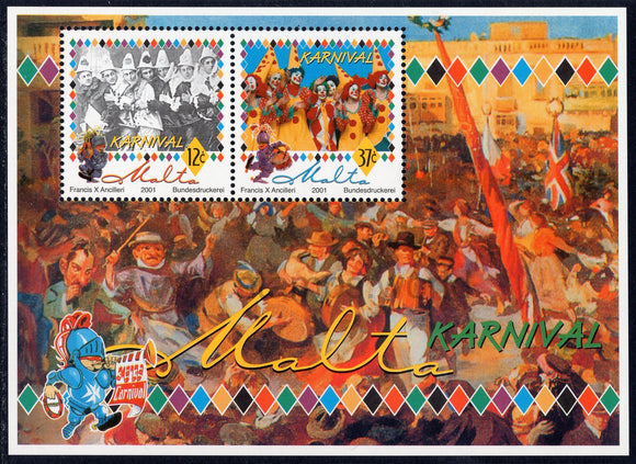 Malta. 2001 Carnival. MNH