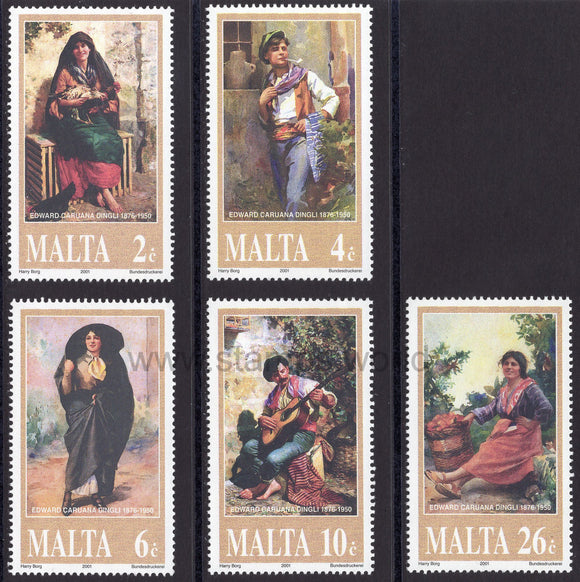 Malta. 2001 Edward Caruana Dingli. MNH