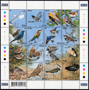 Malta. 2001 Birds of Malta. MNH
