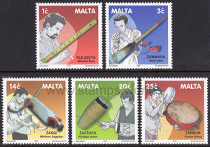 Malta. 2001 Old Maltese Musical Instruments. MNH